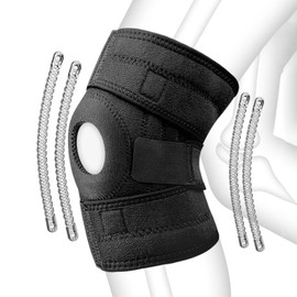 Rodillera Ortopedica con Almohadillas de Gel Rtula  Rodilleras Ortopdica con Estabilizadores Laterales y Compresion Ajustable Deportivas de...        