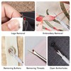 Seam Ripper Kit, Thread Separator Metal Arrow Separator with Replacement