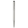 Parker Vector Premium Shiny Stainless Steel Chiselled Blue Rollerball Pen