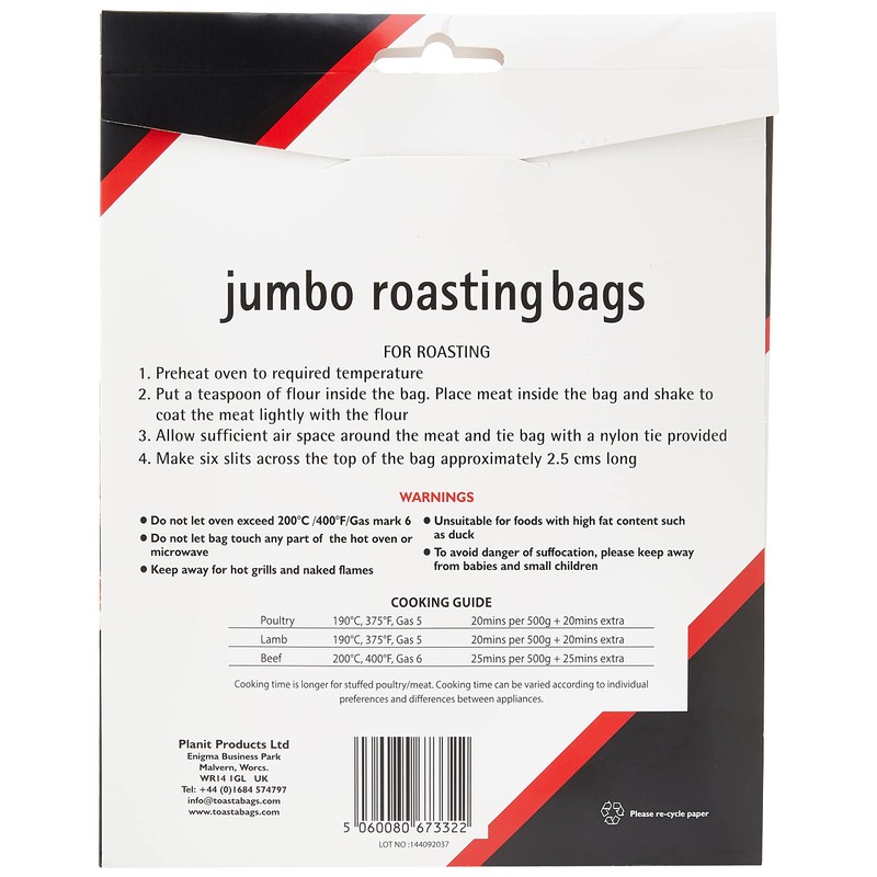 Roasting Bag Jumbo - 2 Pack