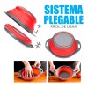 OEM 2 Escurridores Colador Plegable Cesta Fruta Verdura Cocina
