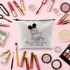 TOBGB Lizzie Bolsa de maquillaje inspirada en dibujos animados This