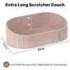 FUKUMARU Cat Scratcher, 24 Inch Sofa Shape Cat Scratching Bed,