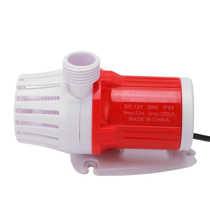 Booster Pump Water Circulating Brushless 1200L/h 20W DC12V for Fish