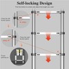 Adjustable Retractable Telescopic Collapsible Telescoping Ladder Extension - 10.5 FT