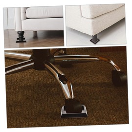 DOITOOL 1set Non Slip Couch Stoppers Practical Furniture Coaster Cups for Tables Chairs Easy Install Detach Protect Floors from Damage Suitable for Home Office Use 16pcs