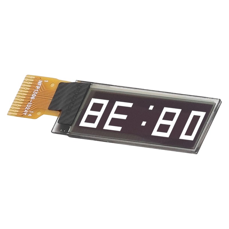 4PCS 14PIN 0.91in Display Module with IIC Interface 128x32 Organic