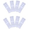KTOBTEL 8 Pieces Women Bra Extenders 2 Hooks 3 Rows