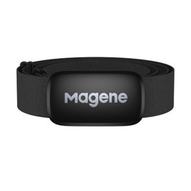 Magene H64 Heart Rate Monitor, Heart Rate Sensor Chest Strap, Protocol ANT+/Bluetooth, Compatible with iOS/Android APPs