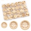 150 Pcs Wooden Buttons, Natural Wooden Buttons Cardigans Knitting Buttons,