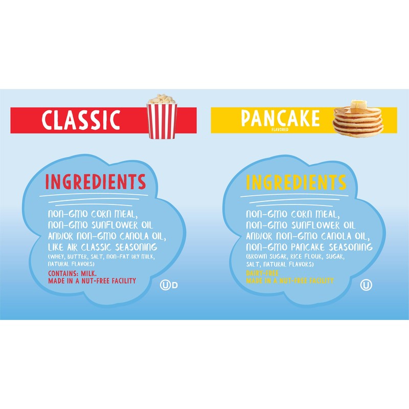 Like Air Puffcorn (Combo Pack: Classic & Pancake) | 2