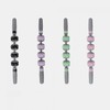 4-ball massage stick roller body roller massage bar acupressure roller protrusion massage Thigh massager 1-Diastick-black