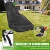 KISEER Outdoors Lawn Mower Cover Heavy Duty Waterproof Polyester Oxford