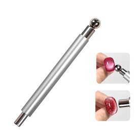 VitalBloom Nail Magnet, Strong, Increases Success Rates for Beginners, Metal, 1 Double-Ended Magnetic Pen, 3D Cat Eye Gel, Perfect for Nail Art, Salon & DIY Use, Easy to Operate