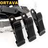 ORTAVA 20 Pcs Metal Clips Spring Clamp Spring Clips for
