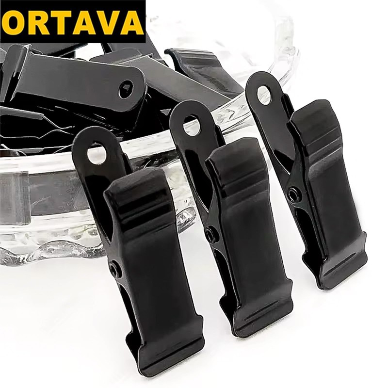 ORTAVA 20 Pcs Metal Clips Spring Clamp Spring Clips for