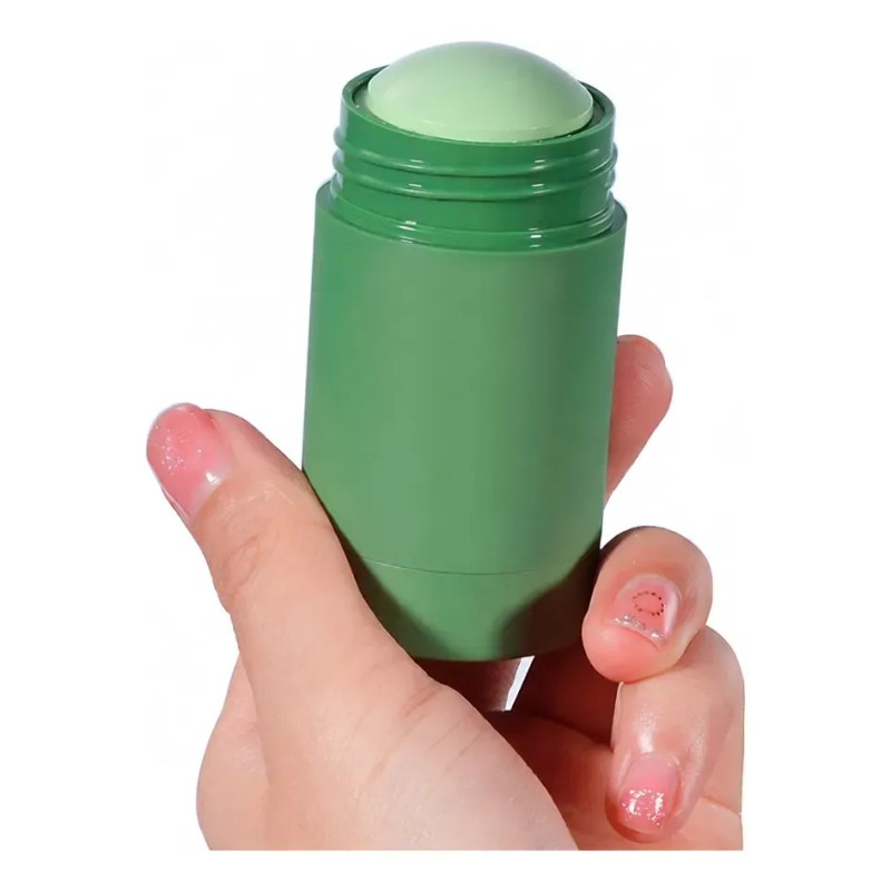 Mascarilla De Barro En Forma De Barra De Té Verde: