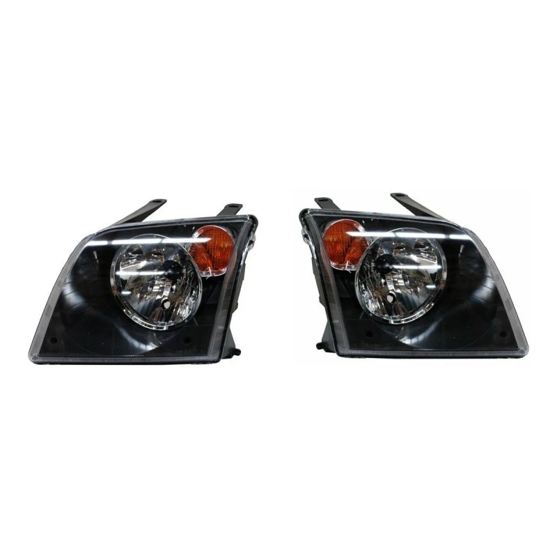 Par Juego Faros Ford Ecosport 2004 - 2005 C/cuarto Ambar