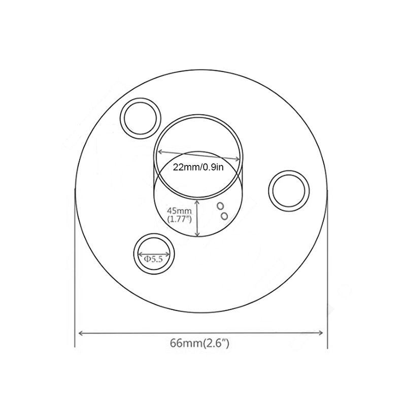 90 Degree Round Tube Base Hand Rail Fitting 316 Stainless