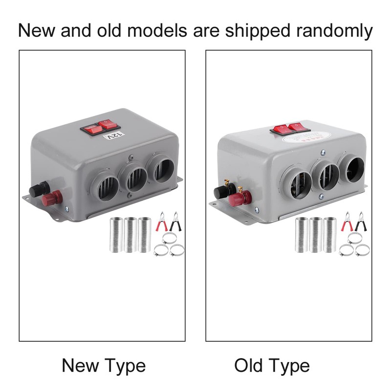 Portable Heater for Car 3 Hole 600W-800W Fast Heating Winter