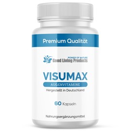 Visumax - with Vitamin B - for Men and Women - 60 Capsules Contents per Tin 1x
