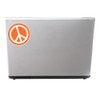2 x 10cm Peace Vinyl Sticker Symbol Hippy Camper Van