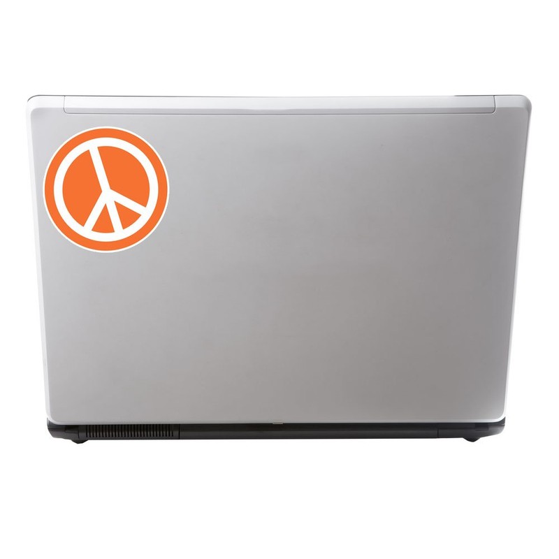 2 x 10cm Peace Vinyl Sticker Symbol Hippy Camper Van