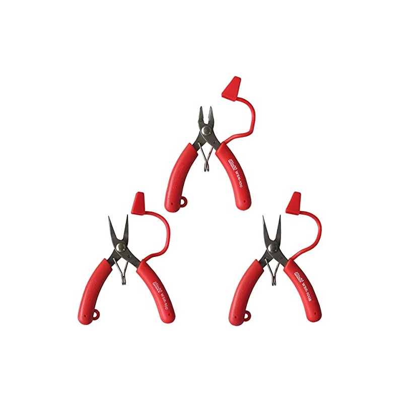 MR.CAP Stainless Steel Mini Tool Set Nippers Tapered Pliers Bend