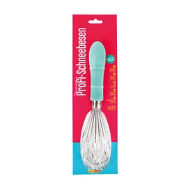 DECOCINO Whisk Large Mint Green – Absolutely Trendy Colour, Professional Quality, Stainless Steel, 28 cm Large, Ergonomic Handle, Dishwasher Safe