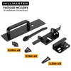 Hillmaster Self-Closing Thumb Gate Latch - Heavy Duty for Wooden,