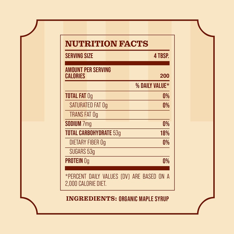 Frost Ridge Maple Farm, Organic Maple Syrup, Grade A, Half