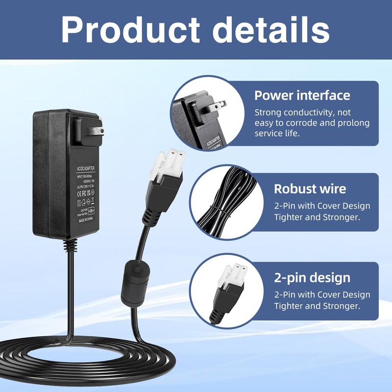 solsinsy 24V Power Adapter for SMPS002 Homeline Deskline Adjustable Bed