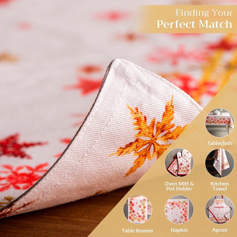 Maison d'Hermine 100% Cotton Set of 4 Placemats for Dining