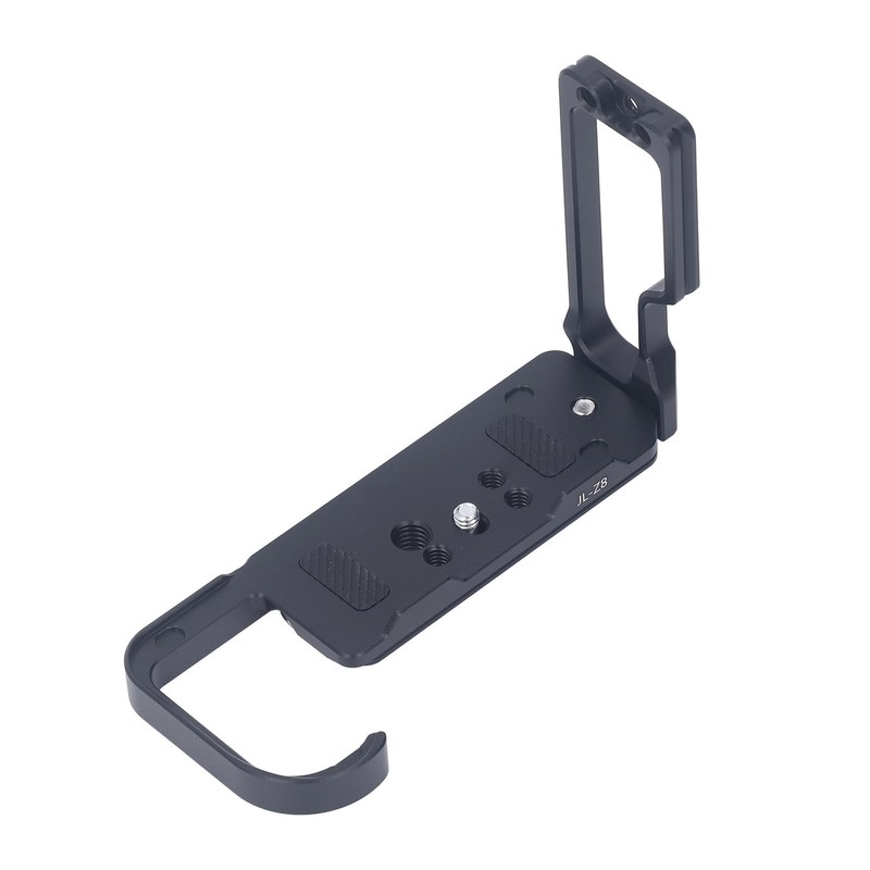 L Bracket Quick Release Plate Aluminum Skeleton Design 1/4 Inch
