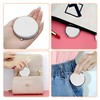 Yucenora Silver Compact Mirror for Purse, Double-Sided 1X/2X Magnifying, Portable