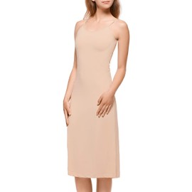 Mellice - Women's Long Underdress - 1020, beige