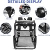 Clear Backpack Large Capacity Heavy Duty Transparent PVC Backpack with