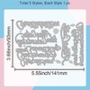 GLOBLELAND 3D Cutting Dies for Square Boxes, Metal Photo Frame,