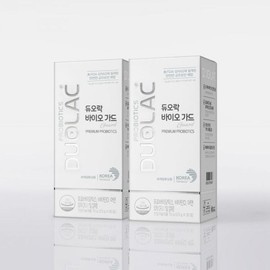 duorock Dualac Bioguard 2 units (60-day supply) / Family 5 billion Lactobacillus Probiotics Vitamin D Zinc / 듀오락 바이오가드 2개 (60일분) / 패밀리 50억 유산균 프로바이오틱스 비타민D 아연