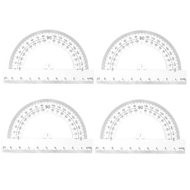 Plastic Protractor, Plastic Protractor, Geometry Goniometer, Protractor, Made of Plastic, Goniometer, 180 Degree Protractor, Protractor
