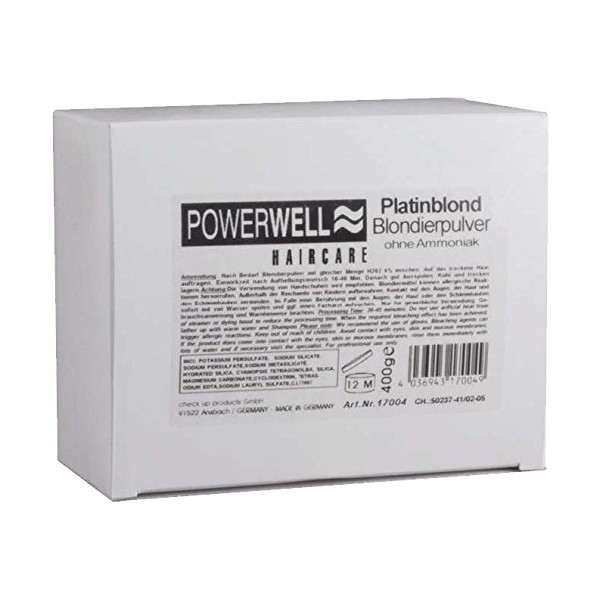 JoJo – Whitening Platinum Blonde Bleaching Powder Ammonia – 400g box
