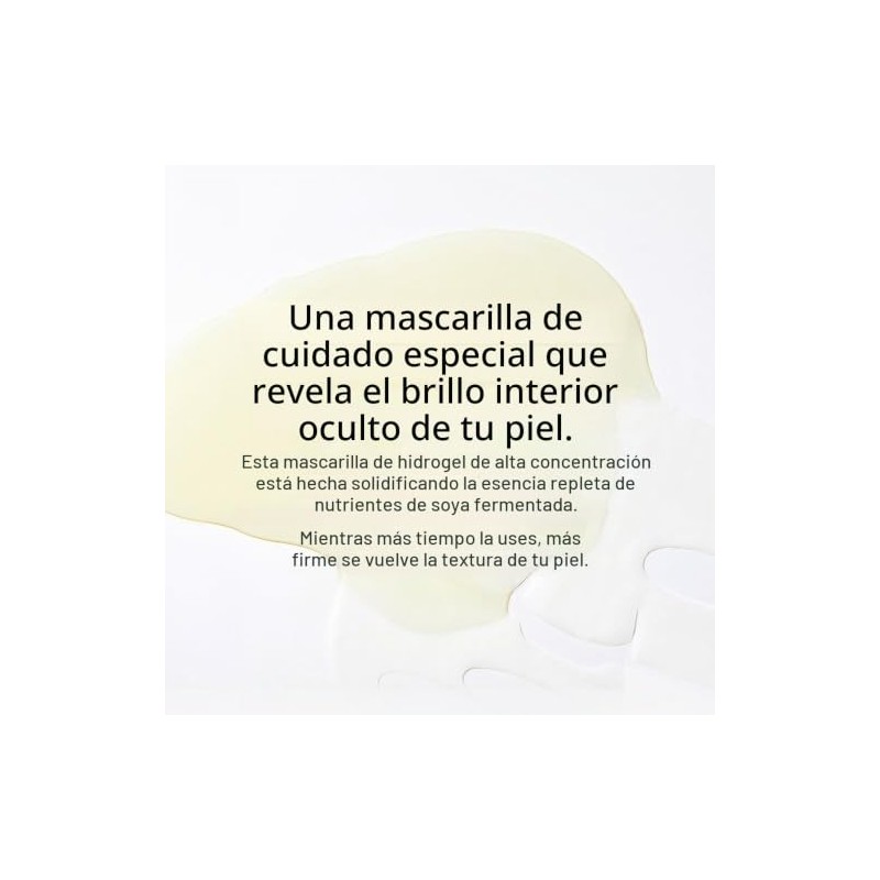 mixsoon Bean Collagen Hydrogel Mask - Mascarilla Facial de Hidrogel