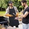 WENYA 2 Pack Kitchen Apron for Women, Unisex Adjustable Cooking