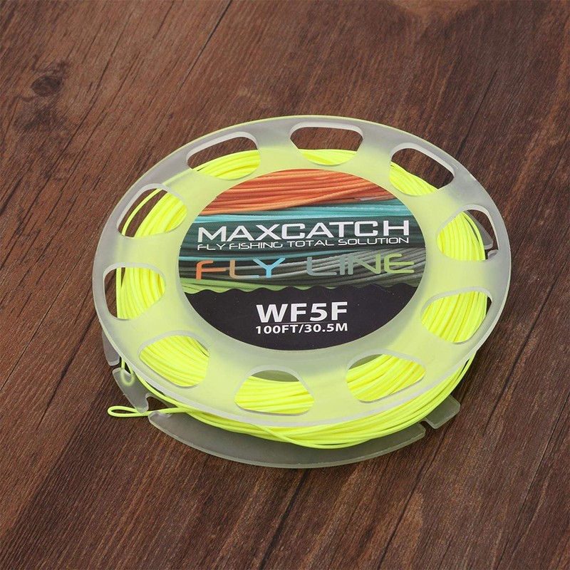 MAXIMUMCATCH Avid Fly Line with Welded Loop, Weight Forward Floating
