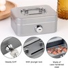 Money box with key, cash box with slot, cash box