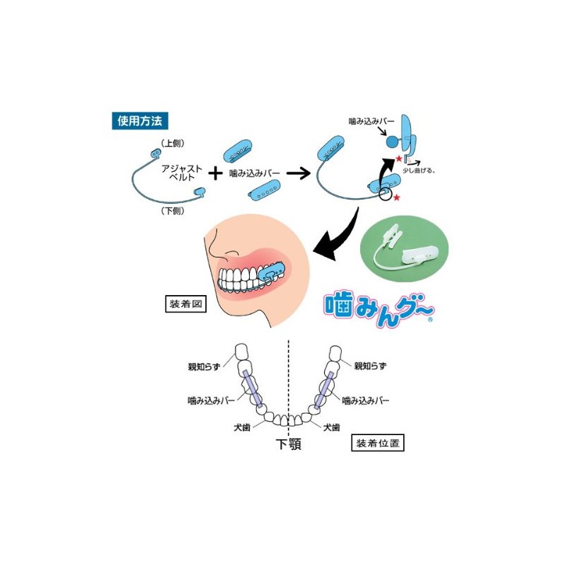 噛みんグ~ ピンク 2個セット （いびき・歯ぎしり防止グッズ）