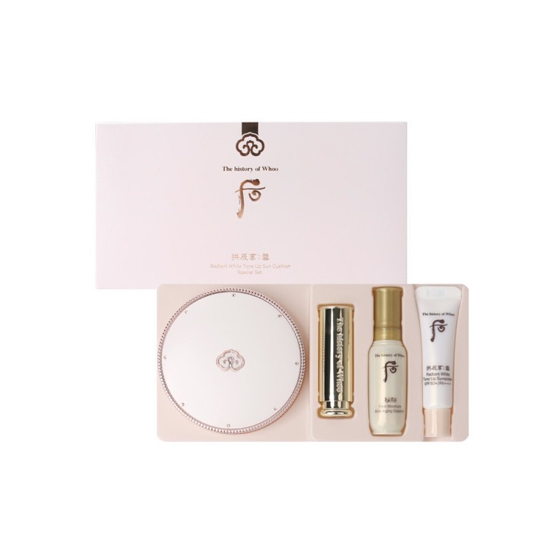 The Whoo Gongjinhyang Seol Whitening Tone-up Sun Cushion Special Planning