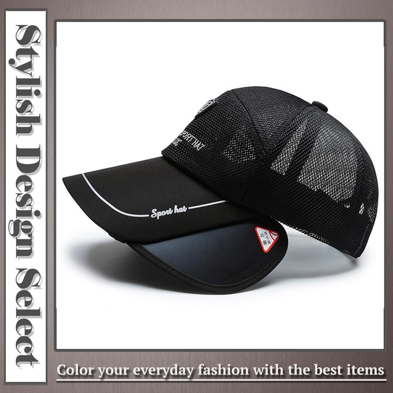 One Limitation CP431 Hat, Emblem, Retractable, Lightweight, Mesh, Cap, Visor,