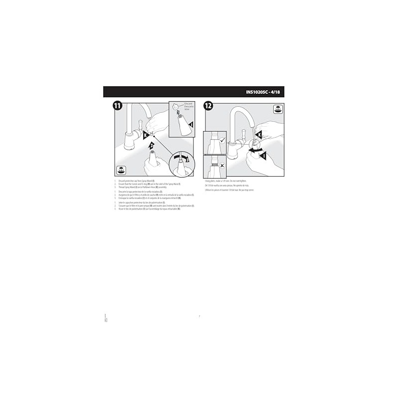 Moen Classic Stainless Replacement Pulldown Kitchen Faucet Spray Head, 131380CSL