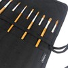 30 Pockets Artist Paint Brush Roll Up Bag Holder Canvas